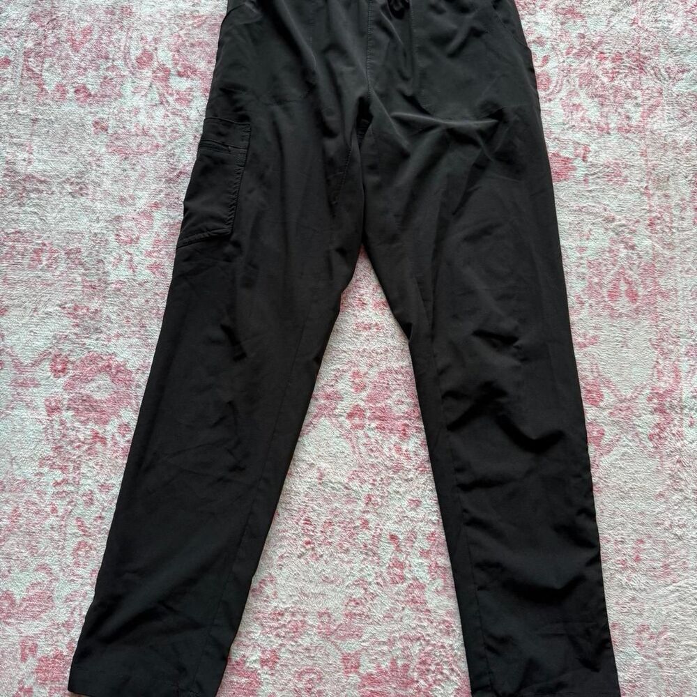 Crush Black Scrub Pants